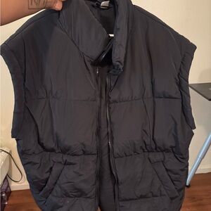 Black Puffer Vest